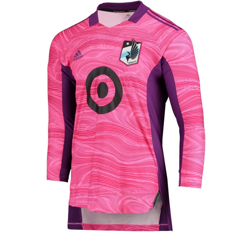 Adidas Minnesota United Loons FC 2021 Goalkeeper Long Sleeve Jersey - Size L
